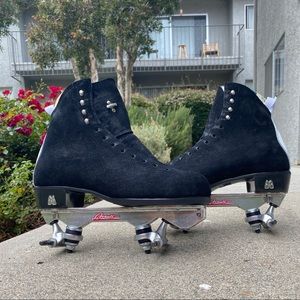 NEW Moxi Black Jacks 8.5 w/ Avanti Aluminum Plates